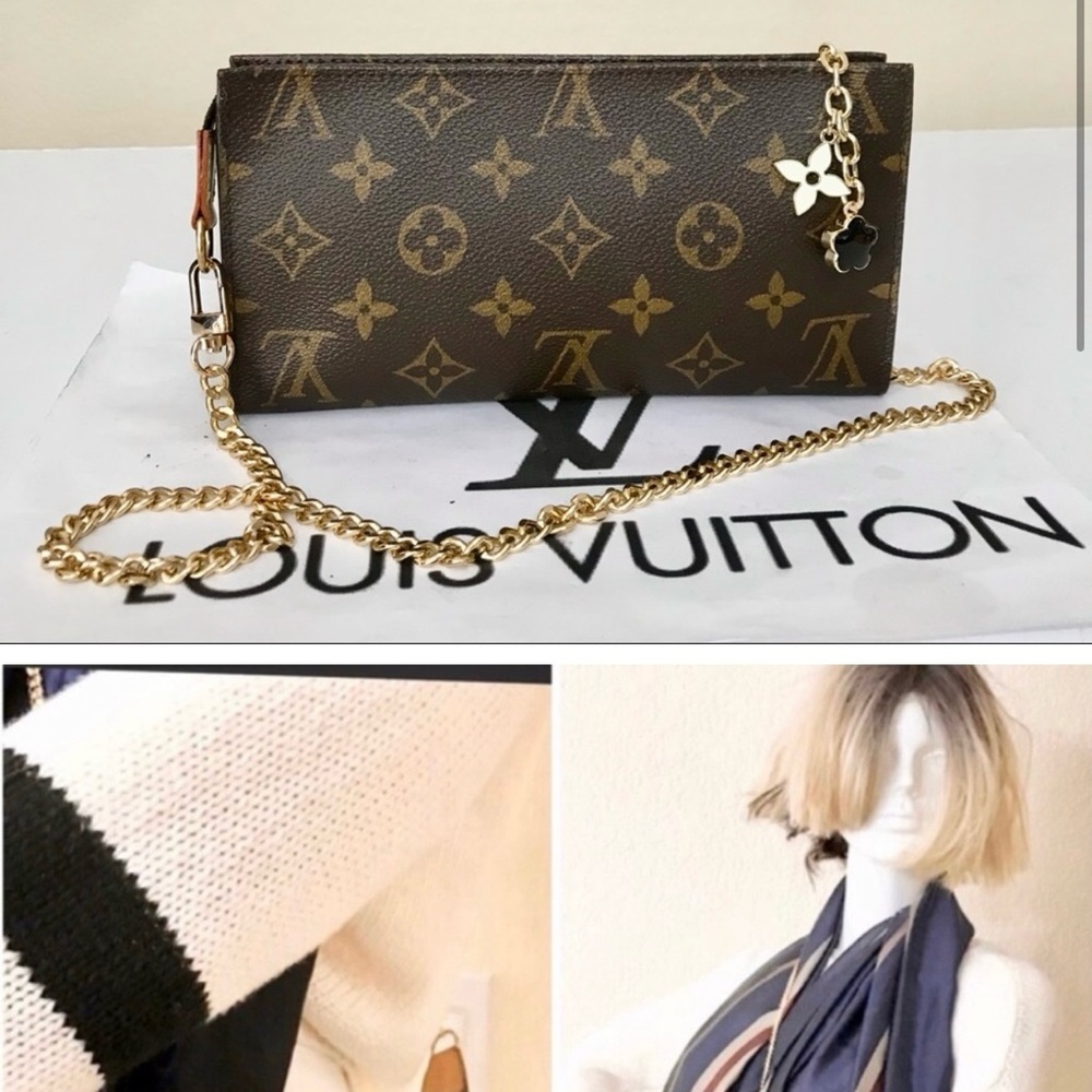 🌺Louis Vuitton Monogram GM Pouch/Crossbody Bag 💼